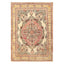 Elaborately designed hand-knotted rug showcasing intricate Persian-inspired motifs and colors.