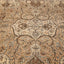 Exquisite, symmetrical floral motifs adorn a luxurious Persian-style carpet.