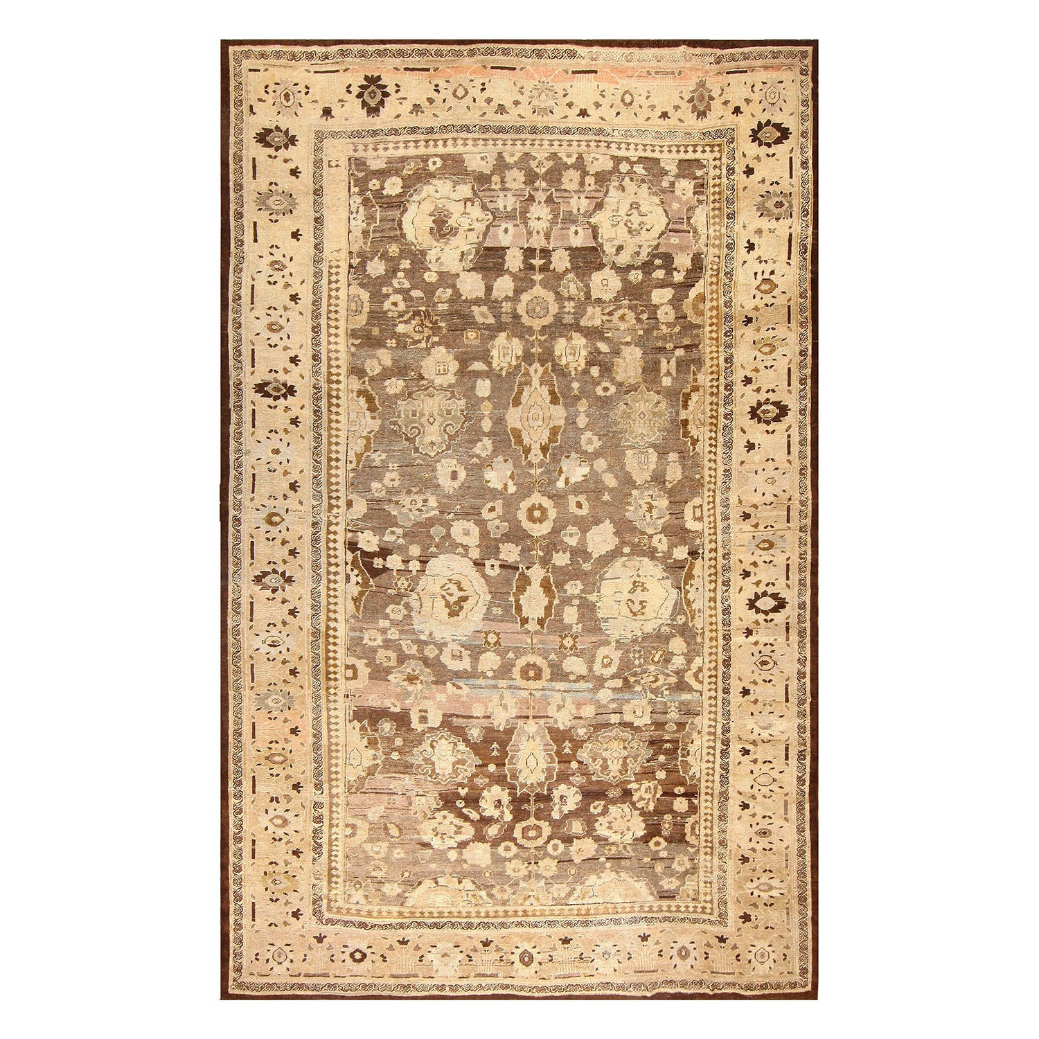 Antique Persian Sultanabad Rug - 10'9" x 16'7" Default Title
