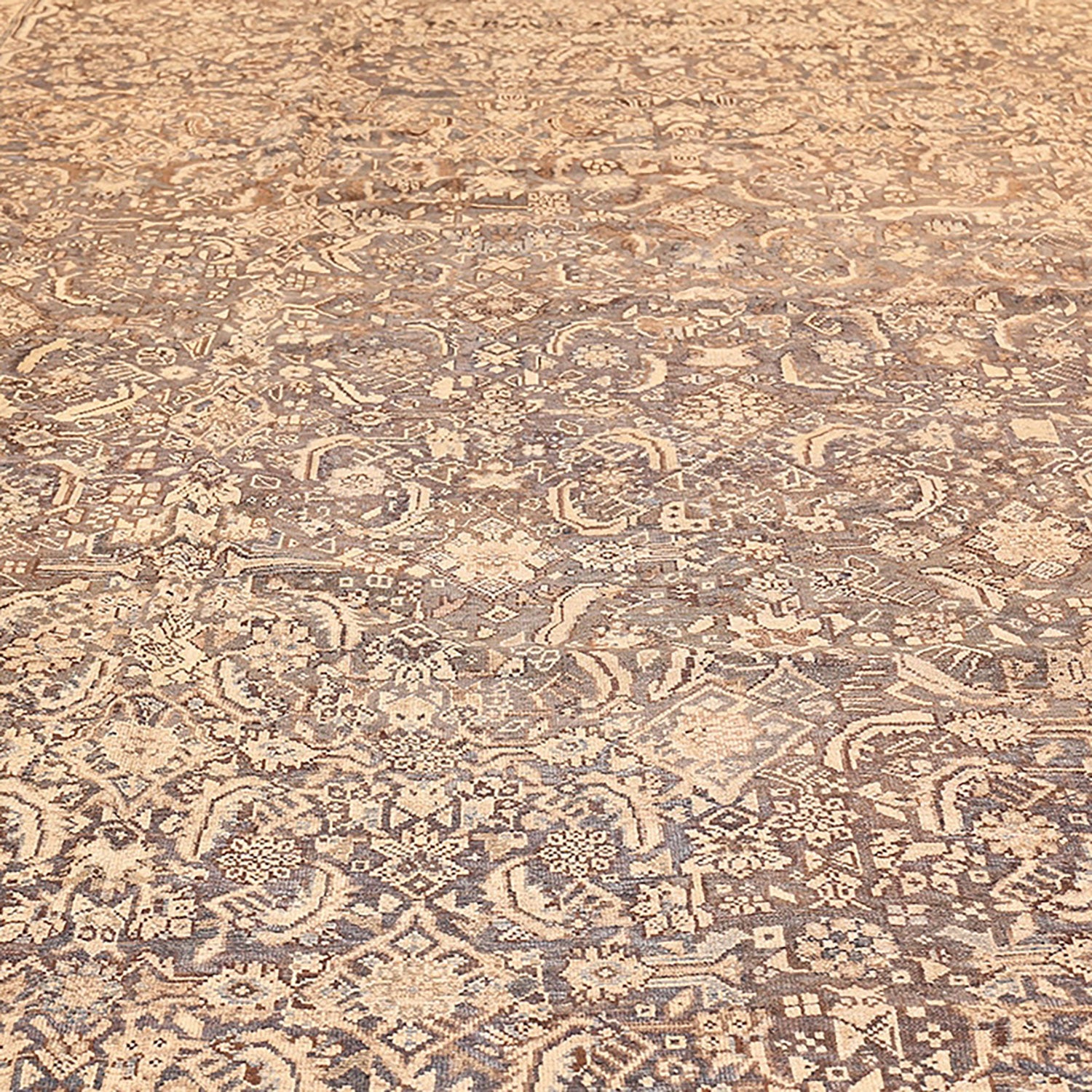 Antique Persian Malayer Carpet - 13'6" x 25'9" Default Title