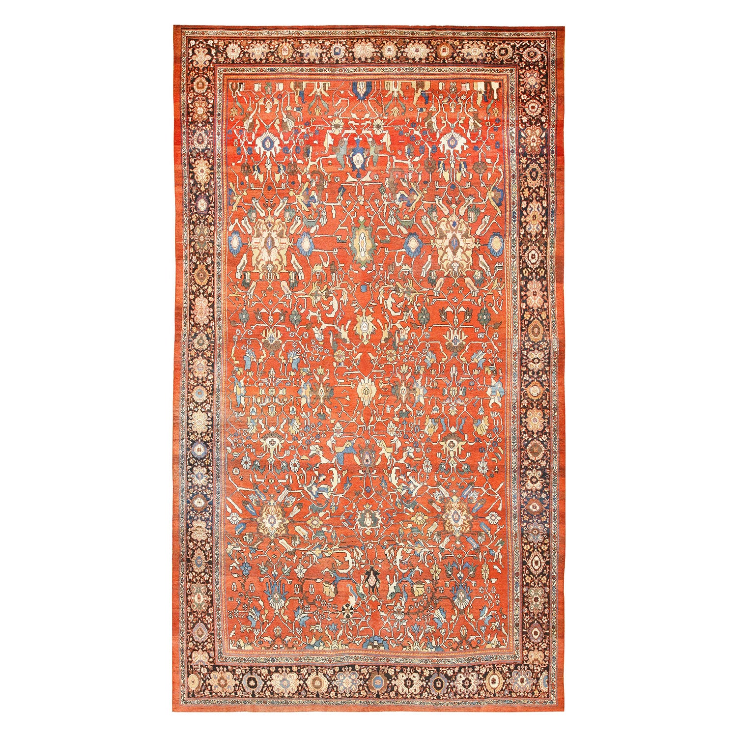 Antique Persian Sultanabad Rug 13 6 X 23 0 Abc Carpet Home