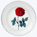 Hundred Leaved Rose Soup Plate