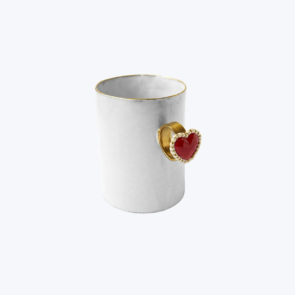 Serena Heart Ring Cup Default Title