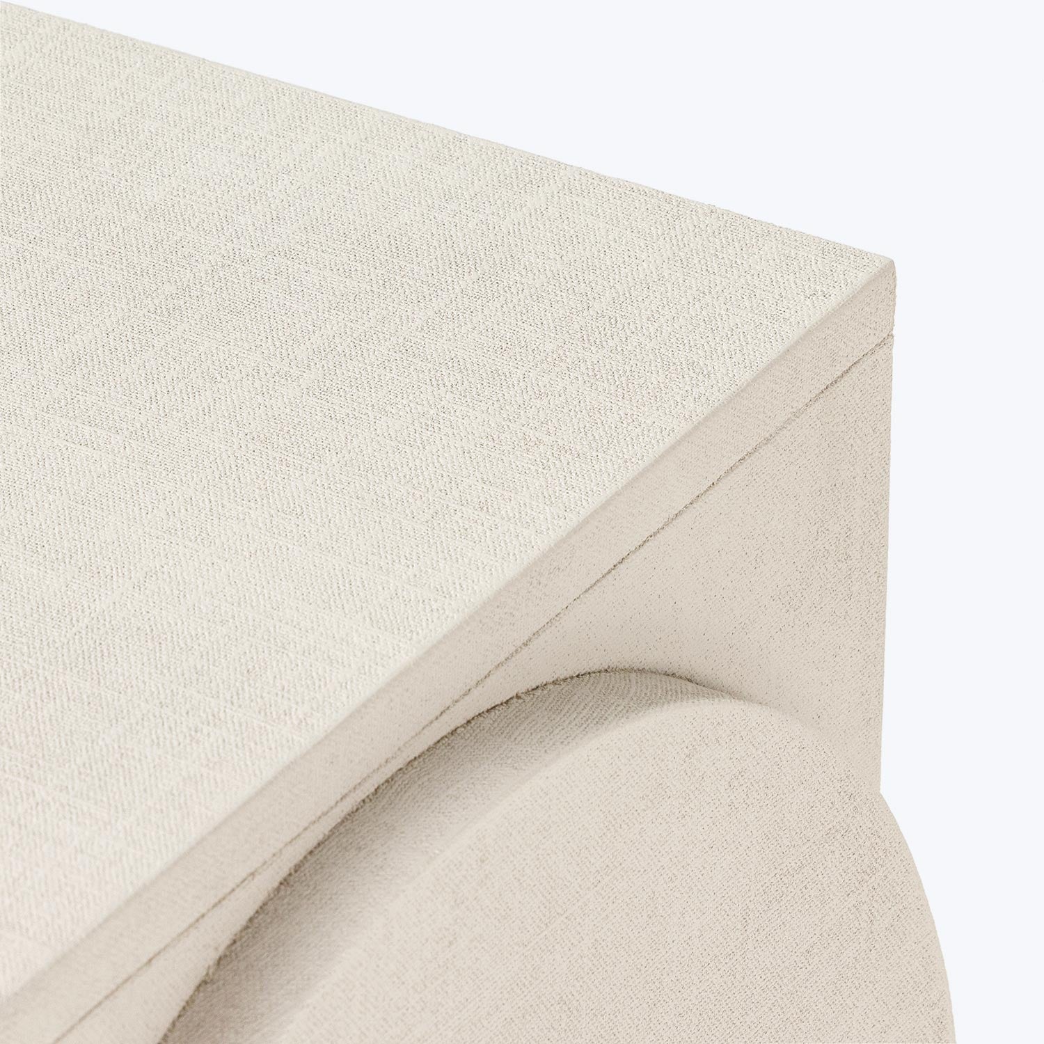 Linen Textured End Table Default Title