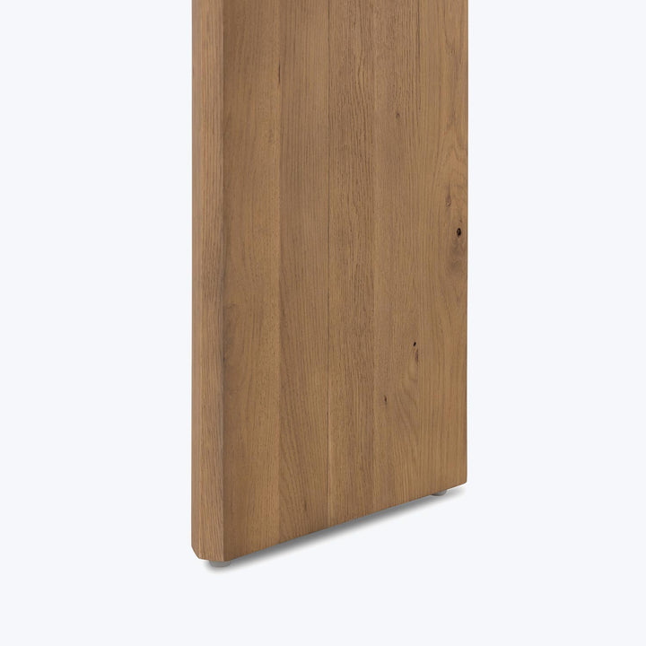 Simple Oak Console Table Default Title