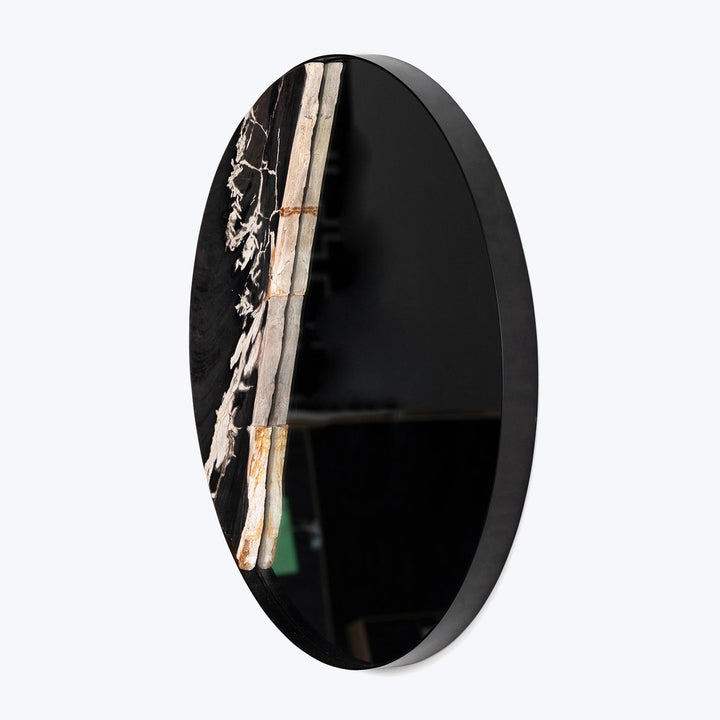 Petrified Wood Accent Mirror Default Title