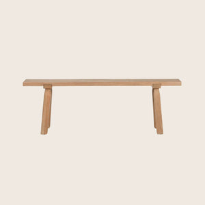 Narrow Wood Accent Bench Default Title - hover