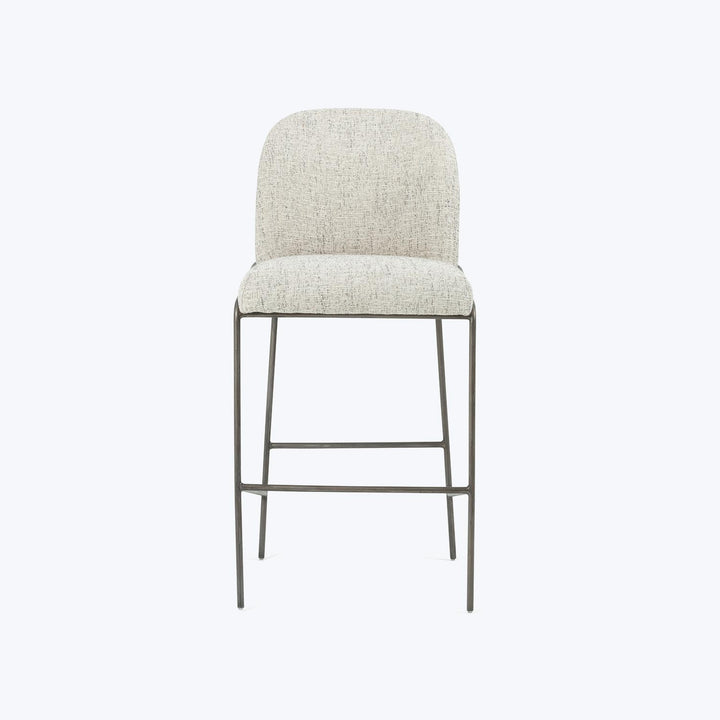 Curved Bar Stool, Natural Default Title