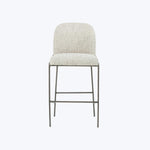 Curved Bar Stool, Natural Default Title