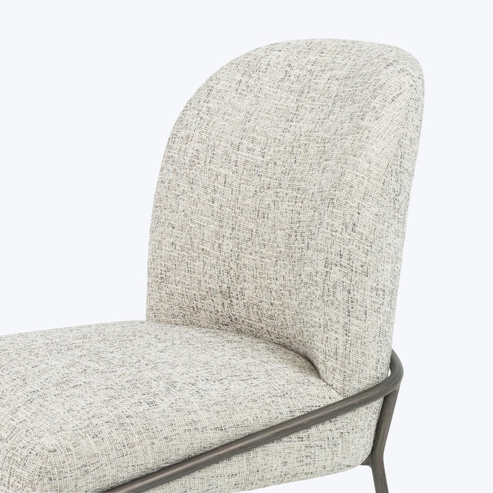 Curved Bar Stool, Natural Default Title