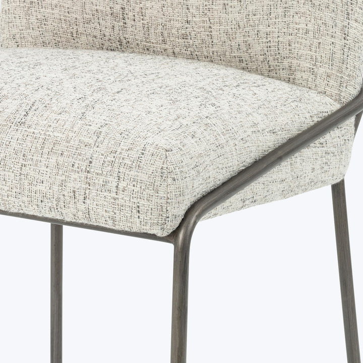 Curved Bar Stool, Natural Default Title