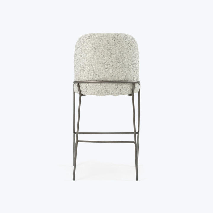 Curved Bar Stool, Natural Default Title