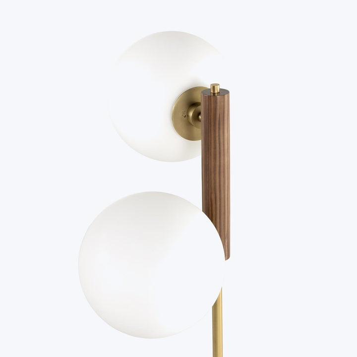 Globe Floor Lamp, Brass Finish Default Title