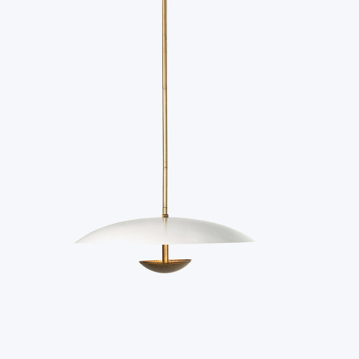 Disk Pendant Light, Brass Default Title