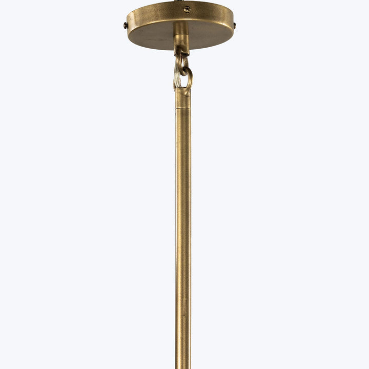 Disk Pendant Light, Brass Default Title