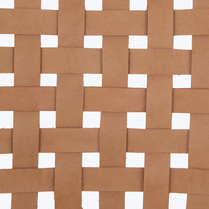 Woven Leather Bar Stool Default Title