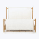 Shearling Accent Bed Queen