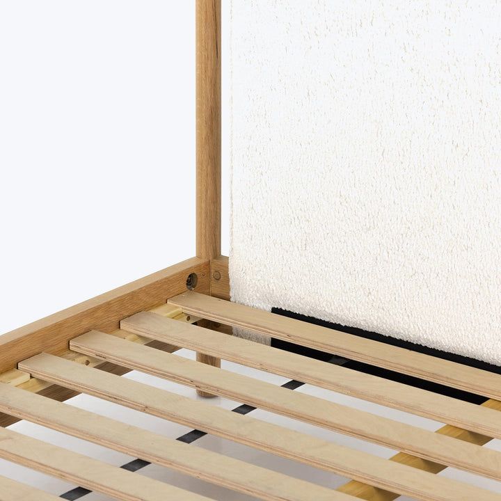 Shearling Accent Bed Queen