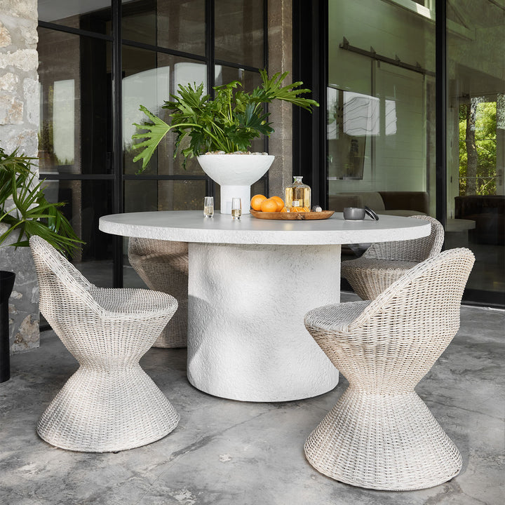 Woven Outdoor Dining Chair Default Title