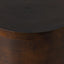 Outdoor Rust Finish Side Table Default Title