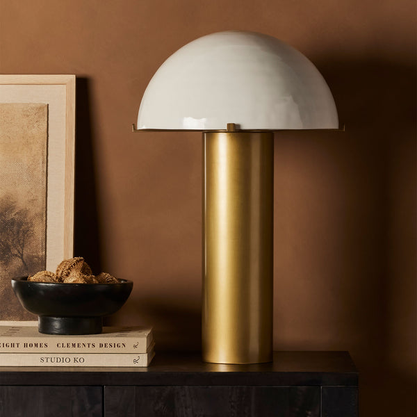 Bell top Brass Table Lamp Default Title