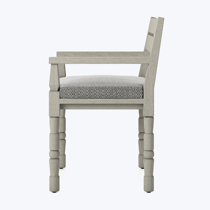 Kaya Outdoor Dining Arm Chair Default Title