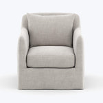 Jones Outdoor Upholstered Swivel Chair Default Title