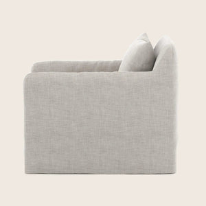 Jones Outdoor Upholstered Swivel Chair Default Title - hover