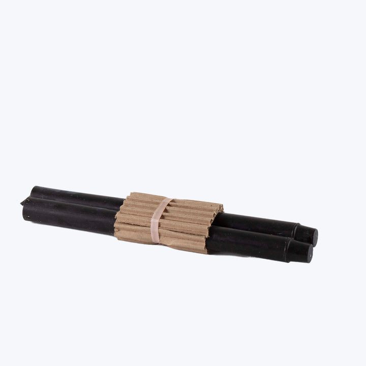 Church Tapers Set of 2-Black