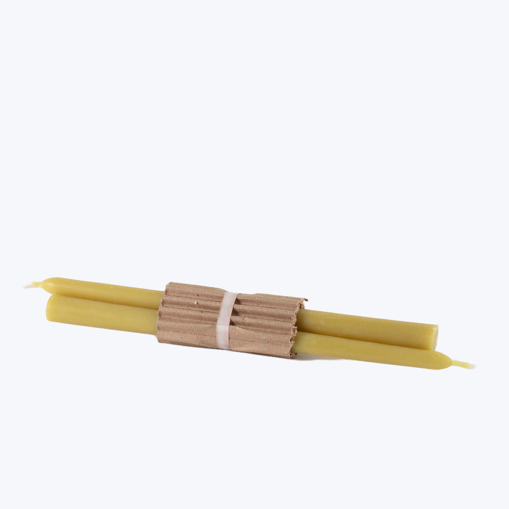 Everyday Taper Candles Set of 2-Bamboo