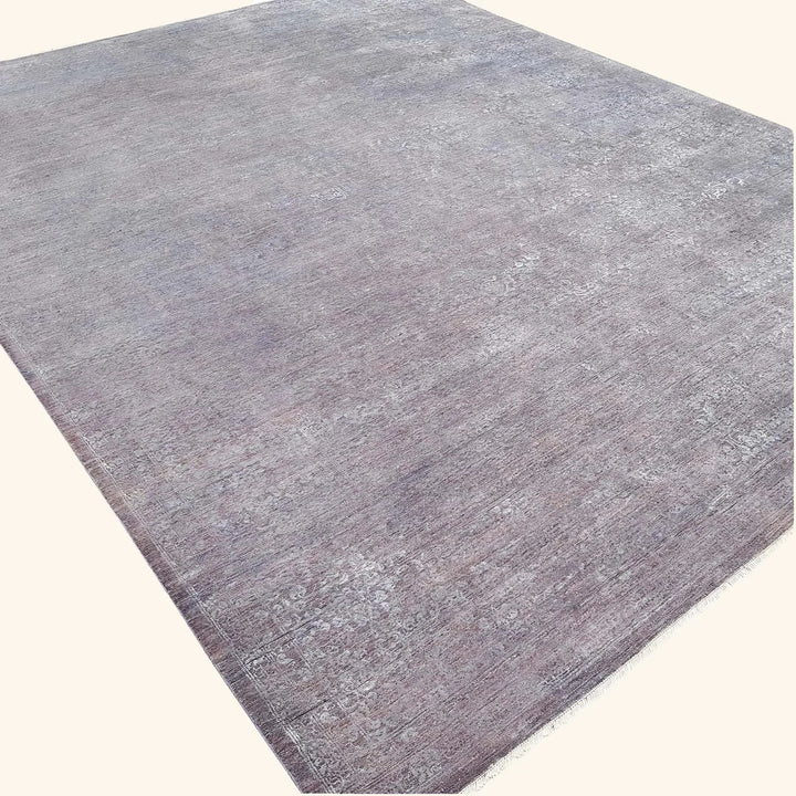 Transitional Wool/Silk Rug - 7'11"x10'03" Default Title