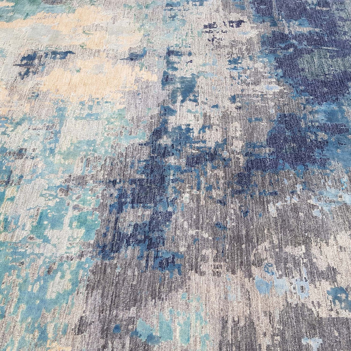 Modern Wool/Silk Rug - 7'11"x10'01" Default Title