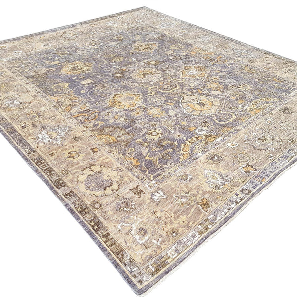 Transitional Wool Rug - 8'03"x9'07" Default Title