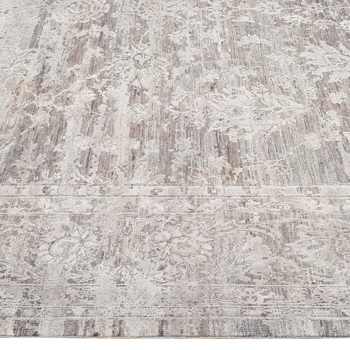 Transitional Wool/Silk Rug - 8'02"x9'04" Default Title