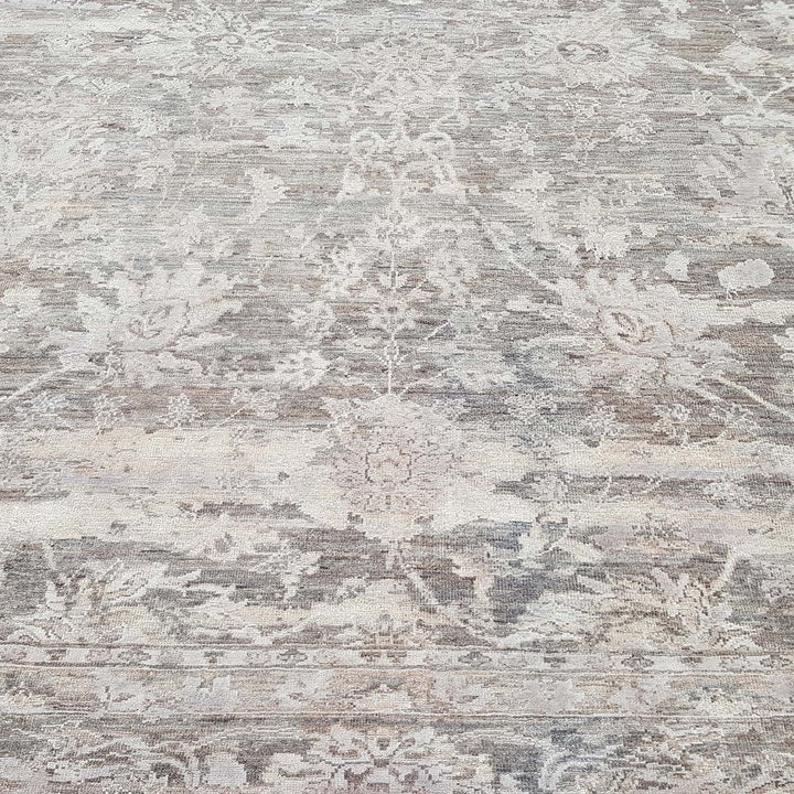 Transitional Wool/Silk Rug - 8'02"x9'04" Default Title