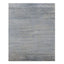 Nu Vibrant Silk Rug - Slate Silver-8' x 10'2"