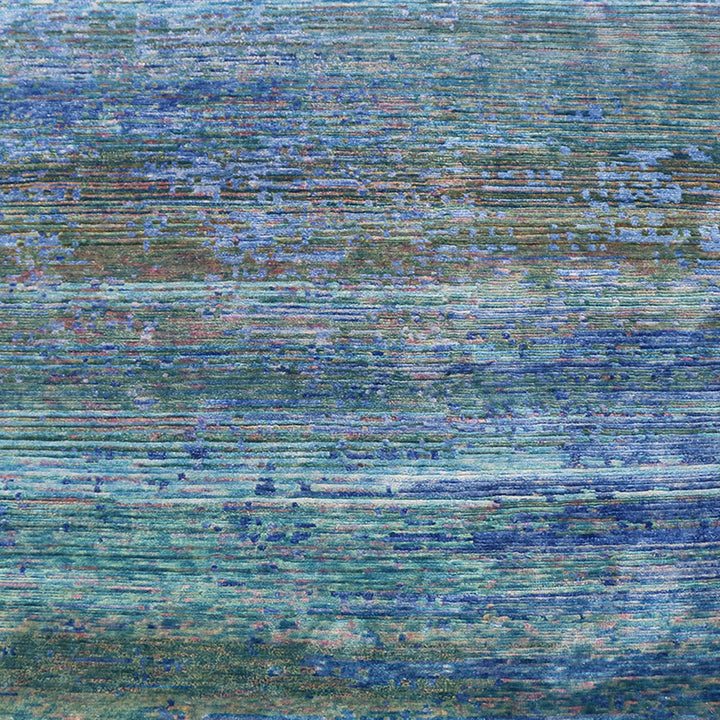 New Vibrant Silk & Wool Rug - 8'1" x 10'2" Default Title