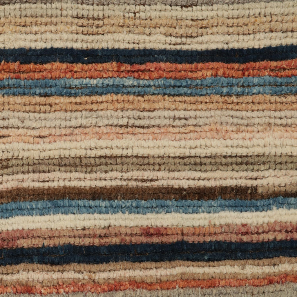 Multi Geometric Moroccan Wool Rug - 9'9" x 13'10"