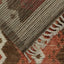 Zameen Red and Brown Geometric Moroccan Rug 9'11" x 13'10"
