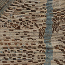 Brown Moroccan Wool Rug - 9'8" x 12'1"