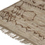 Brown Moroccan Wool Rug - 7'9" x 10'2"
