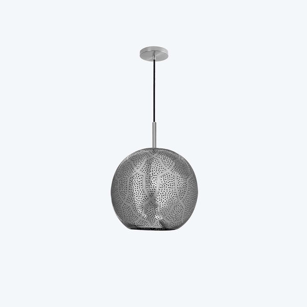 Aria Pendant Light 12"-Silver
