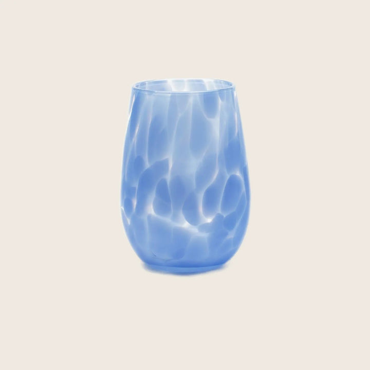 Fritsy Stemless Wine Glass-Marine