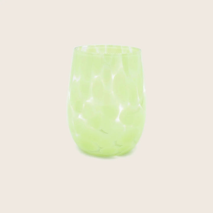 Fritsy Stemless Wine Glass-Lime