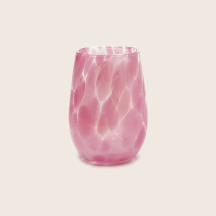 Fritsy Stemless Wine Glass-Chartreuse