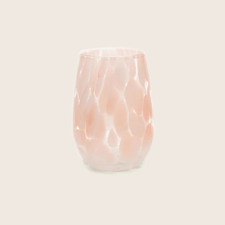 Fritsy Stemless Wine Glass-Blush