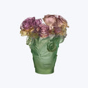 Small Rose Passion Vase - Green & Pink Default Title