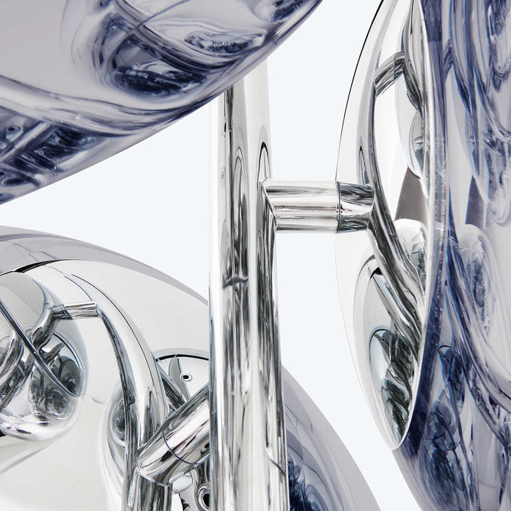 Melt Small LED Chandelier Smoke