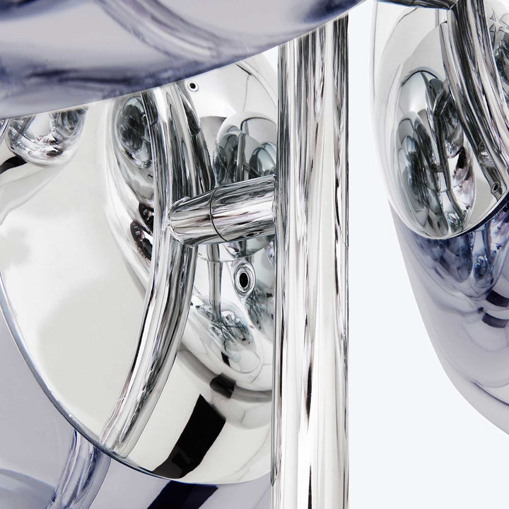 Melt Small LED Chandelier Smoke