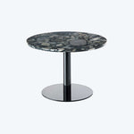 Pebble Table Circle Black Default Title